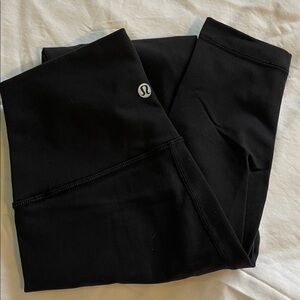 lululemon athletica women’s Jet Black leggings size:4